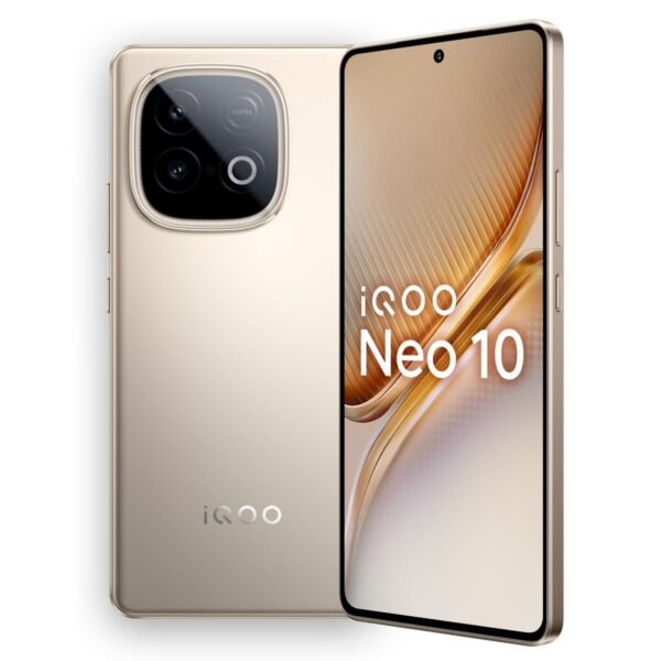 iQOO Neo 10 (Titanium Chrome, 8GB RAM, 256GB Storage)